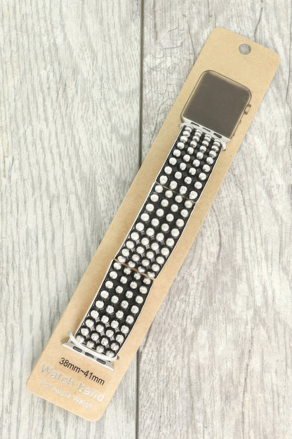 Western Bubble Beaded Apple Watch Band