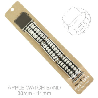 Western Bubble Beaded Apple Watch Band