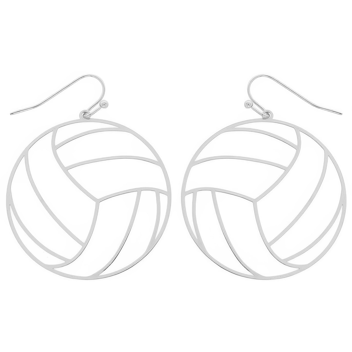 Gameday Volleyball Cutout Dangle Earrings