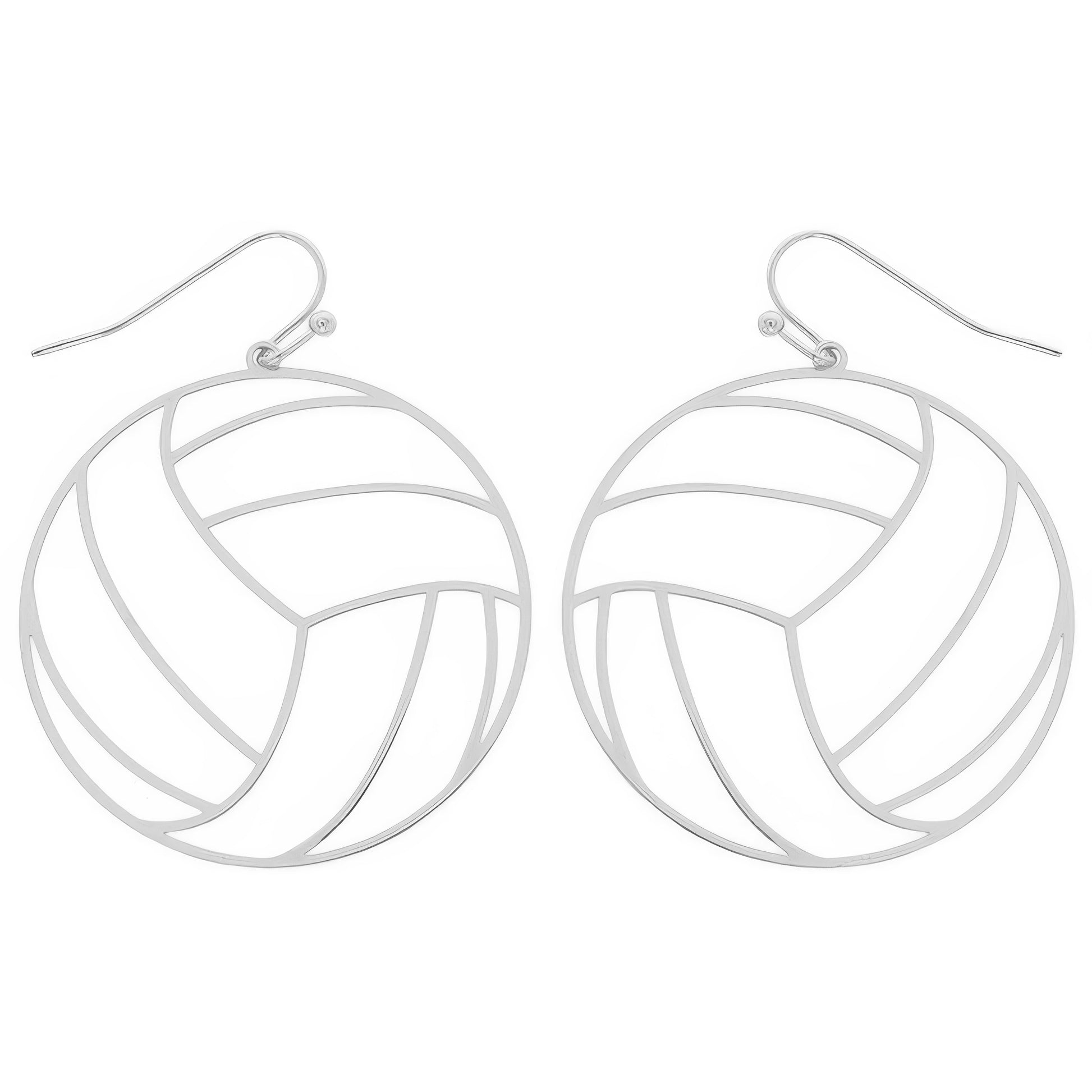 Gameday Volleyball Cutout Dangle Earrings