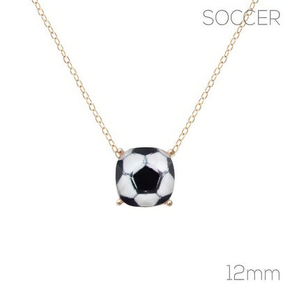 Gameda Soccer Volleyball Football Necklace