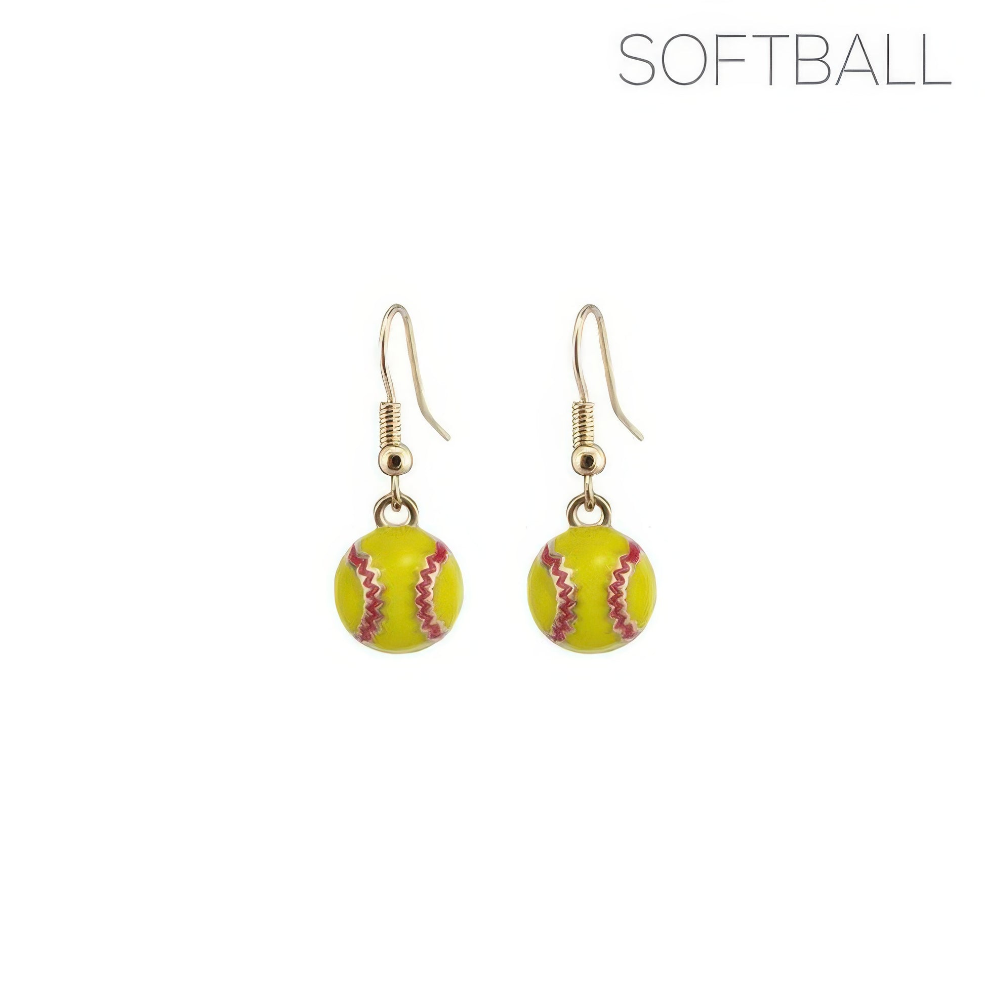 Gameday Softball Baseball Dangle Earrings