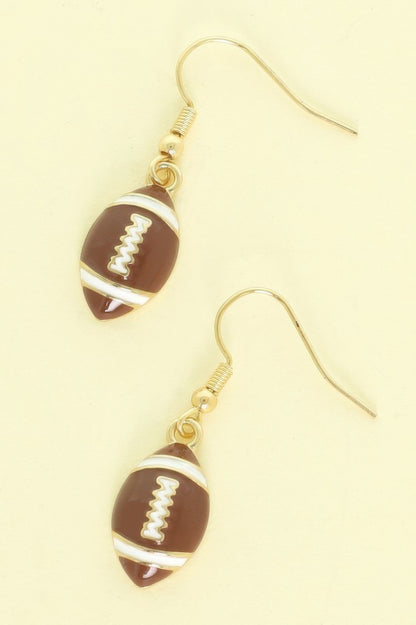 Gameday Football Soccer Basketball Earrings