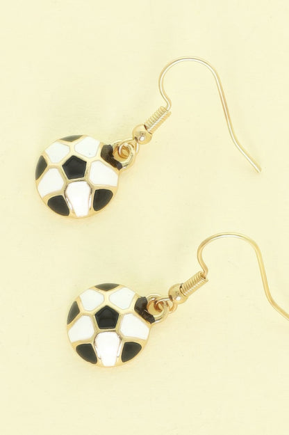 Gameday Football Soccer Basketball Earrings
