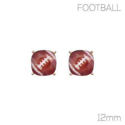 Football Volleyball Basketball Soccer Earrings