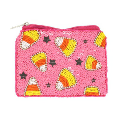 Halloween Candy Corn Coin Bag