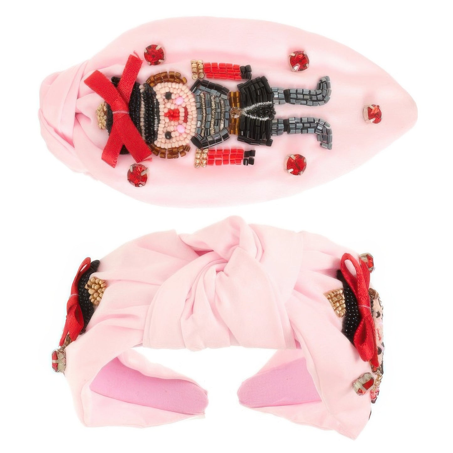 Christmas Nutcracker Top Knot Headband