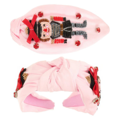 Christmas Nutcracker Top Knot Headband