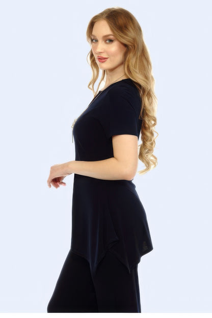 Hit Key Hole Sharkbite Hem Top