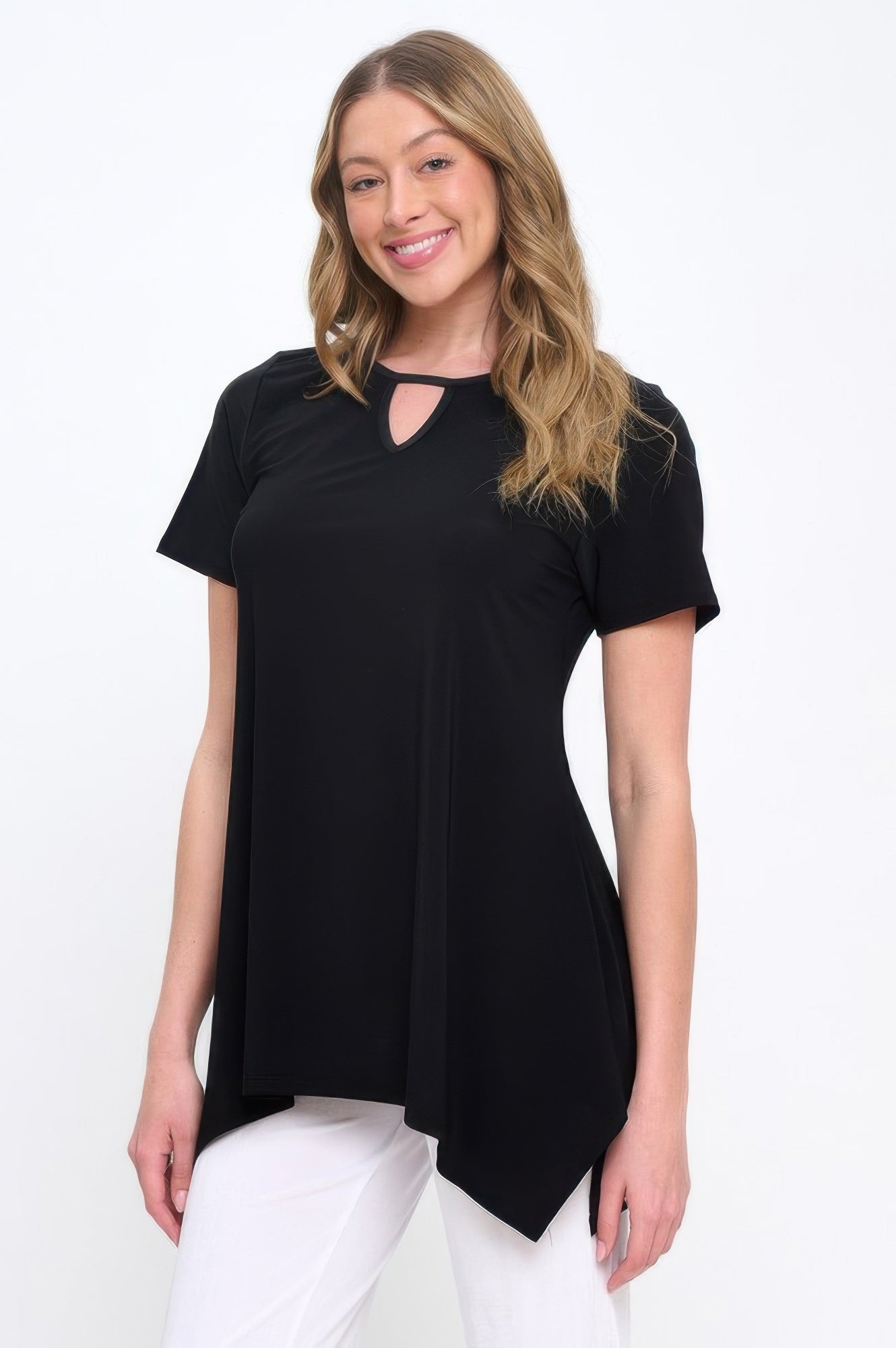 Hit Key Hole Sharkbite Hem Top