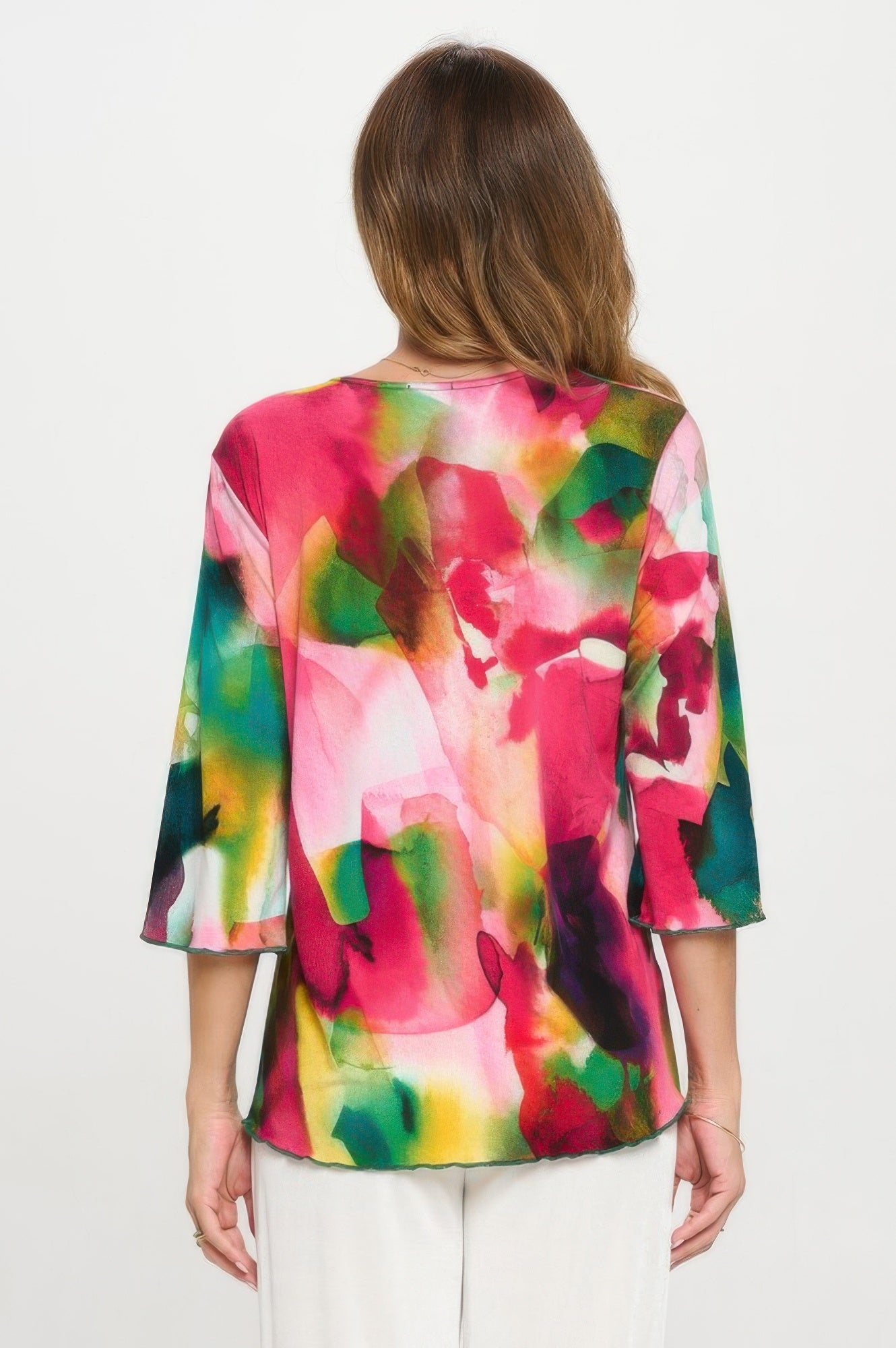 Plus Size Print Hit Merrow Top