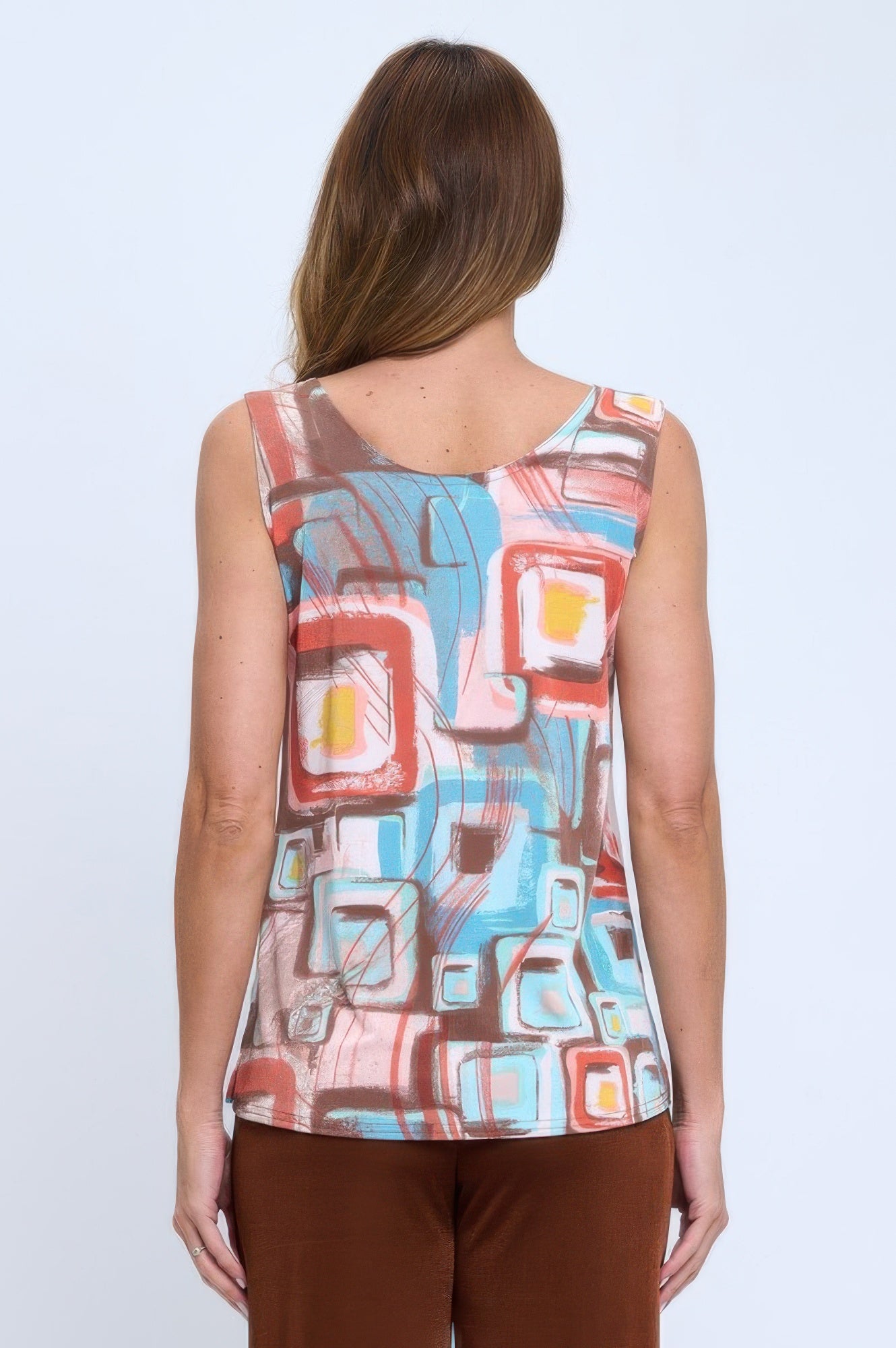 Bns Print Sleeveless Tank Top