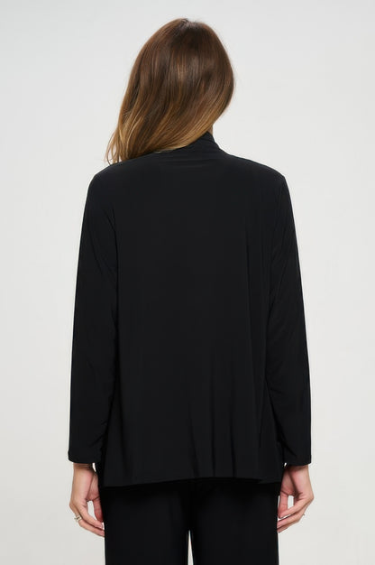 Pocket Draped Cardigan