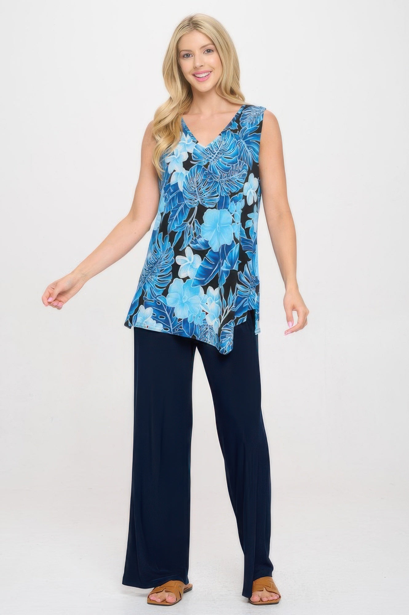 Hit Point V-neckline Tank Top