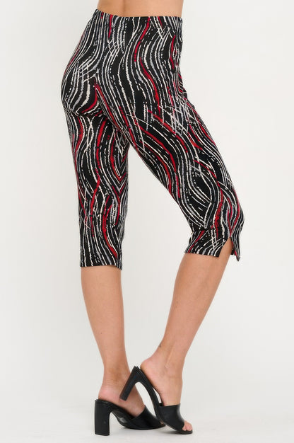 Print Bns Capri Pants Set