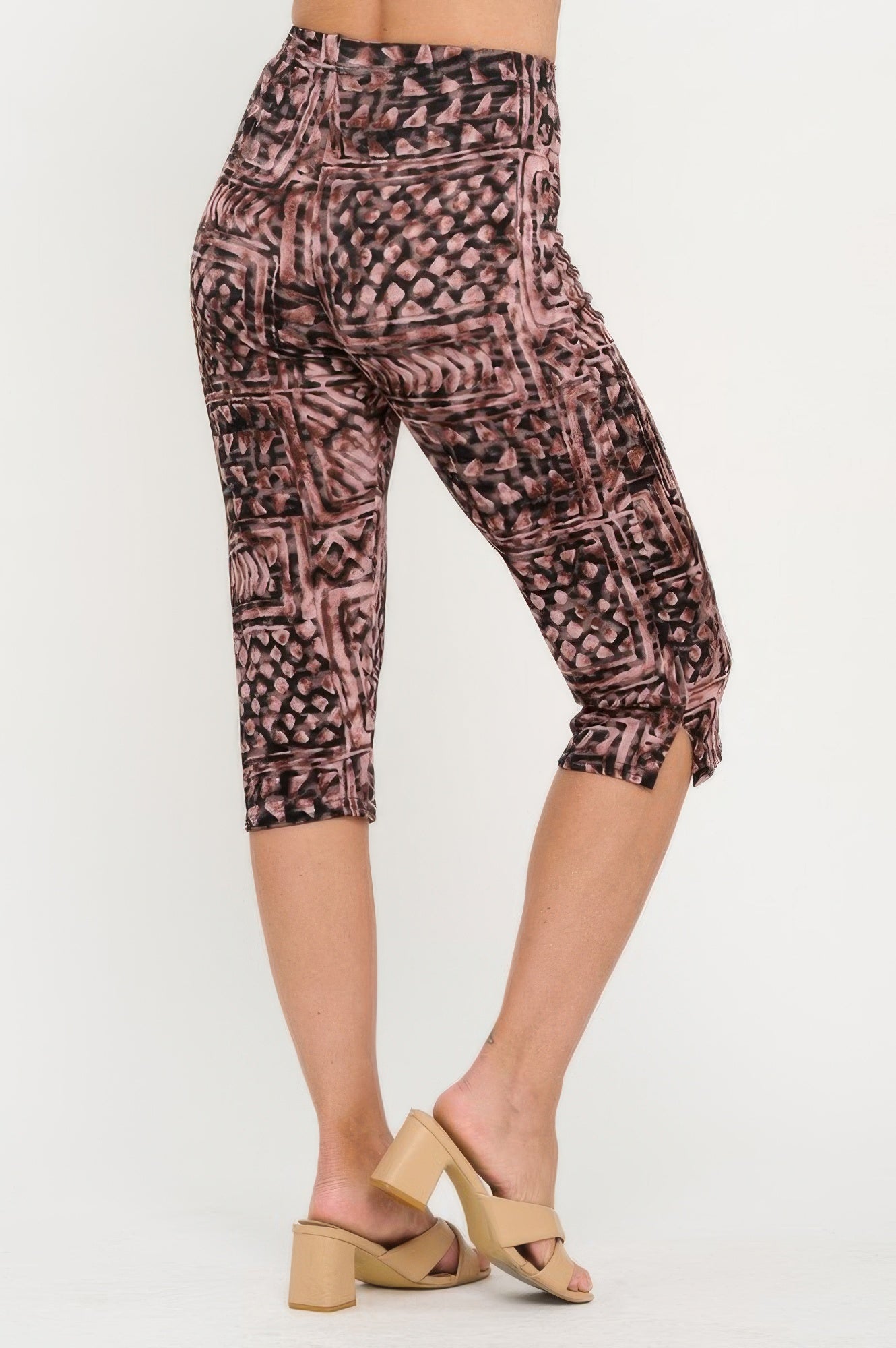 Print Bns Capri Pants Set