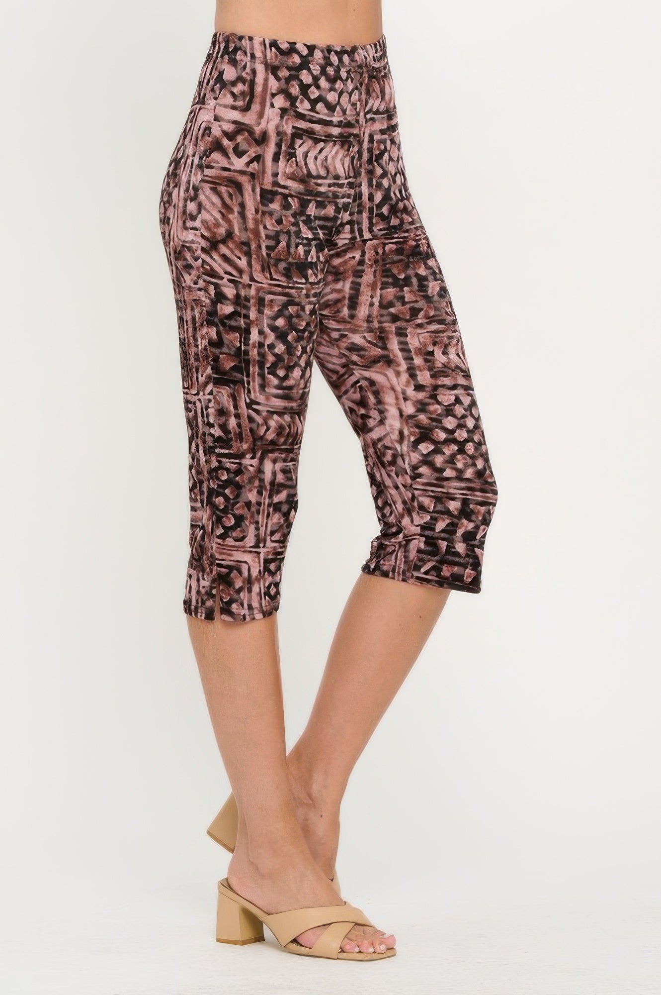 Print Bns Capri Pants Set
