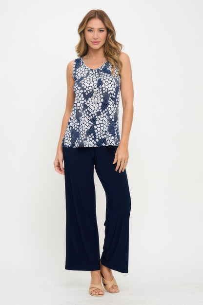 Hit Print Sleeveless Tank Top