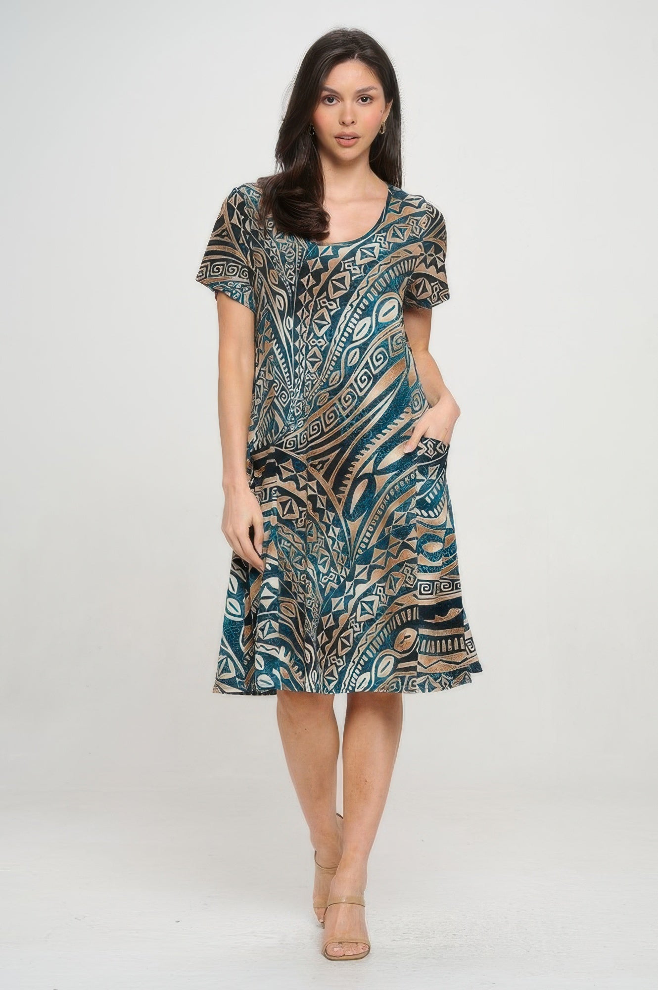 Hit Princess Line W/pocket Dress