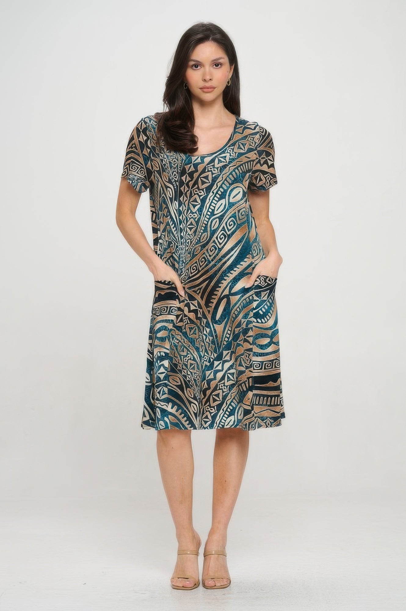 Hit Princess Line W/pocket Dress