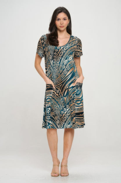 Hit Princess Line W/pocket Dress