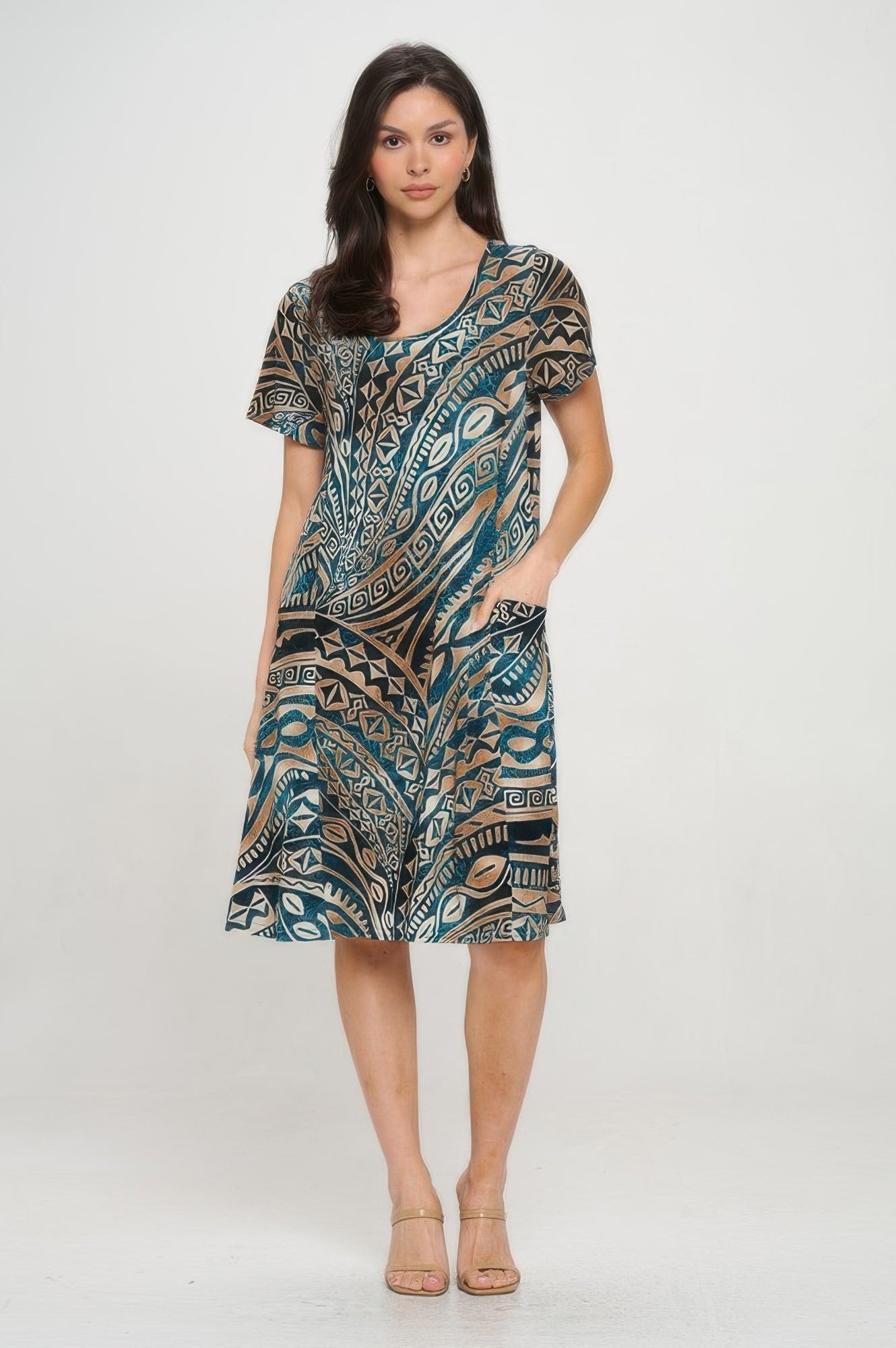Hit Princess Line W/pocket Dress