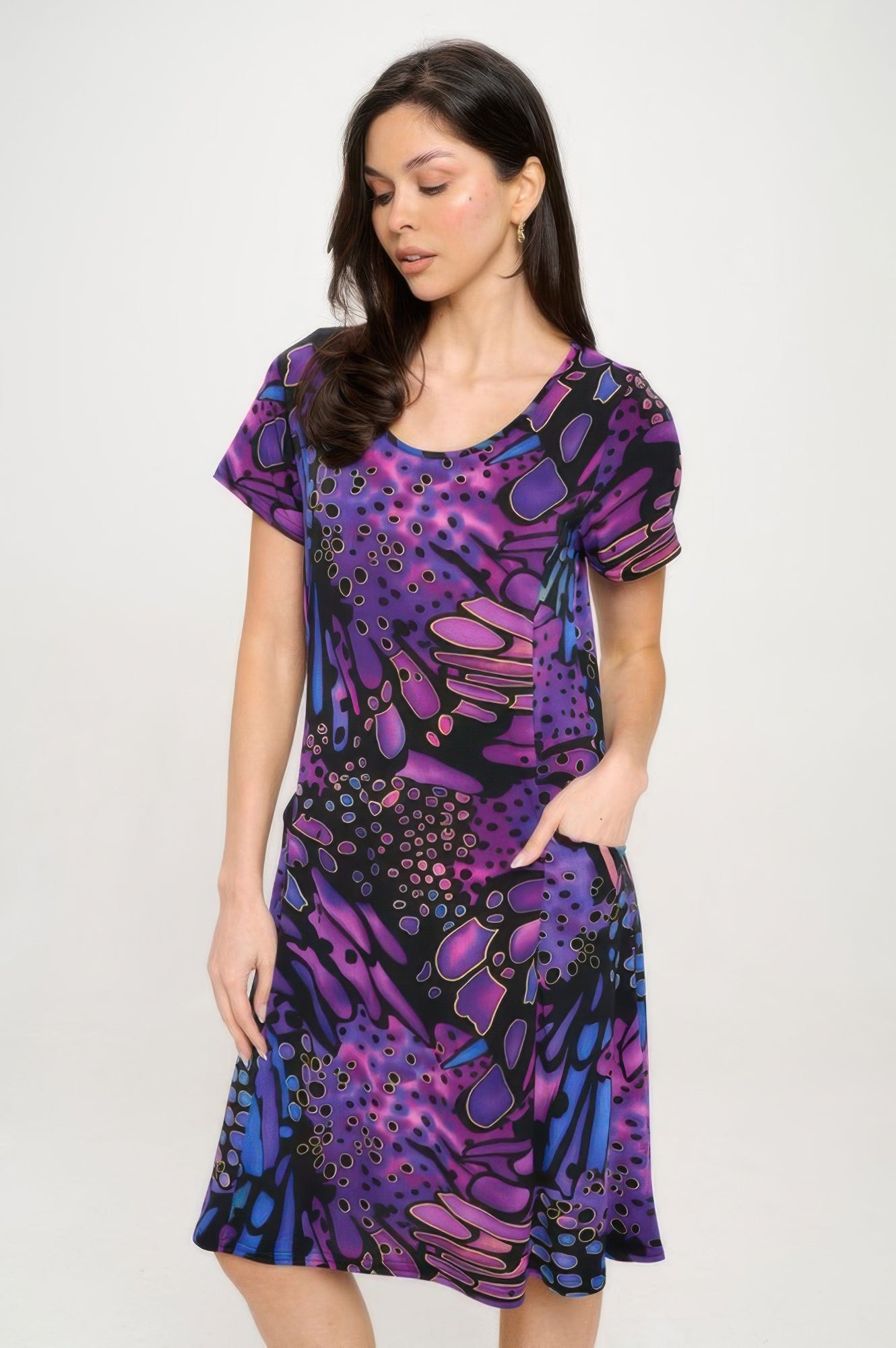 Hit Princess Line W/pocket Dress