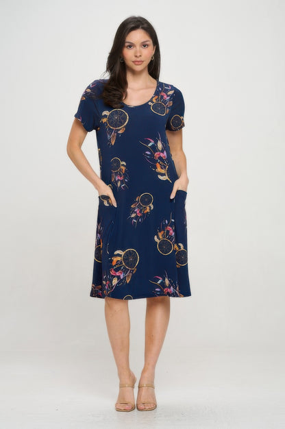 Hit Princess Line W/pocket Dress