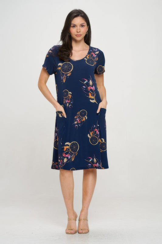 Hit Princess Line W/pocket Dress