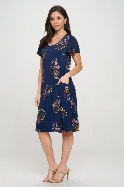 Hit Princess Line W/pocket Dress
