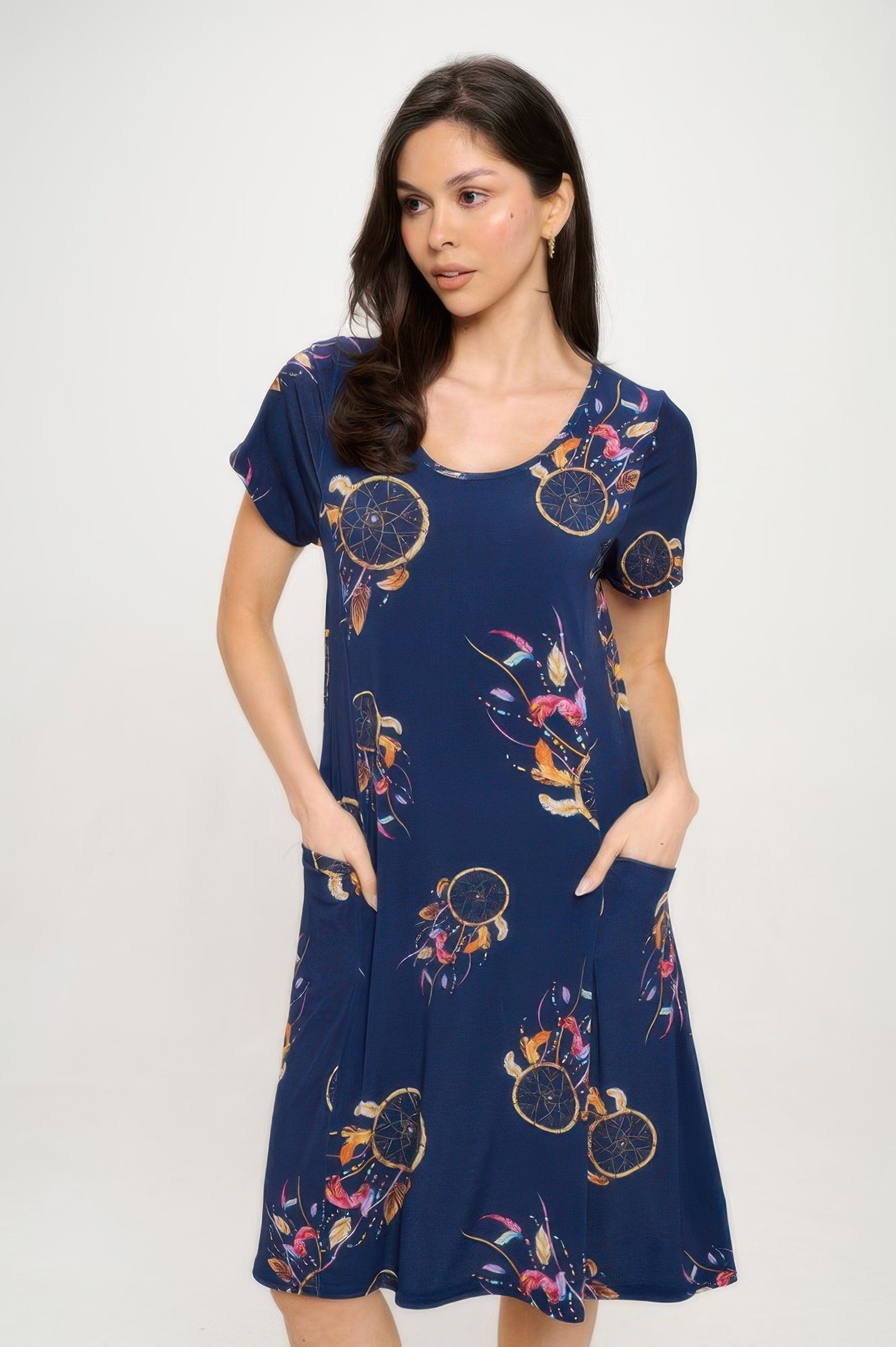 Hit Princess Line W/pocket Dress