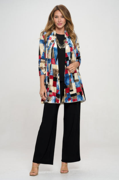 Velvet Burnout Princess Jacket