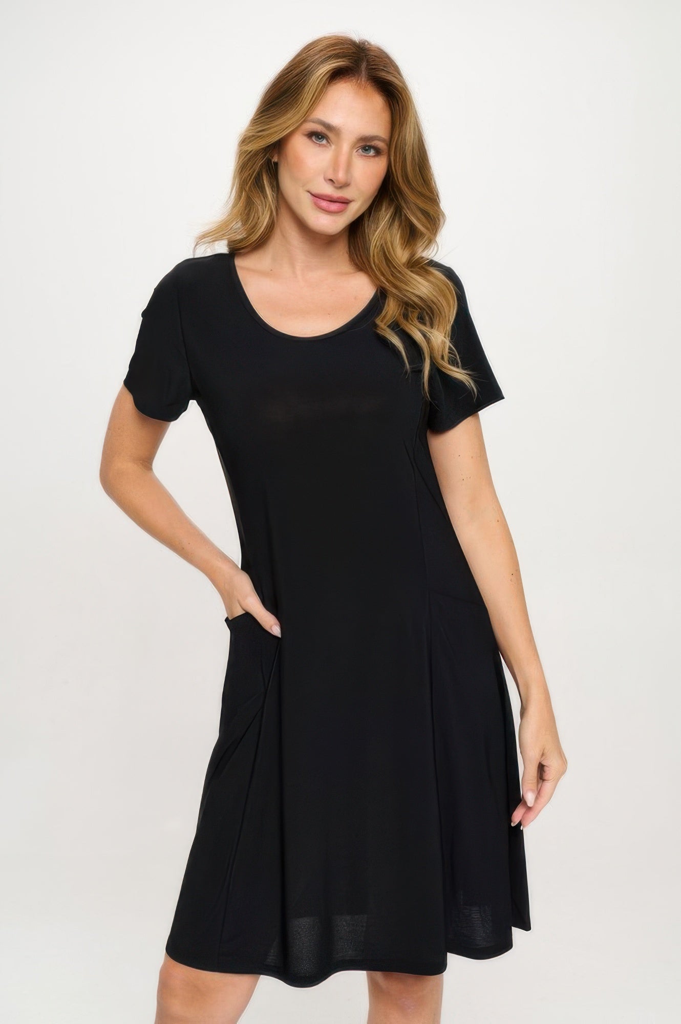 Hit Princess Line W/pocket Dress