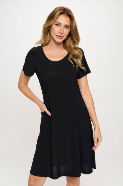 Hit Princess Line W/pocket Dress