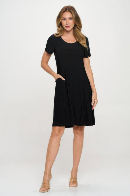 Hit Princess Line W/pocket Dress