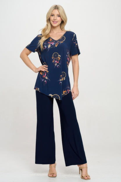 Hit Point V-neckline Top