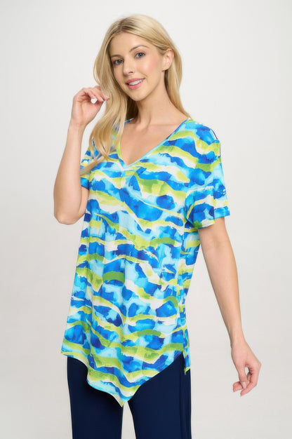 Hit Point V-neckline Top
