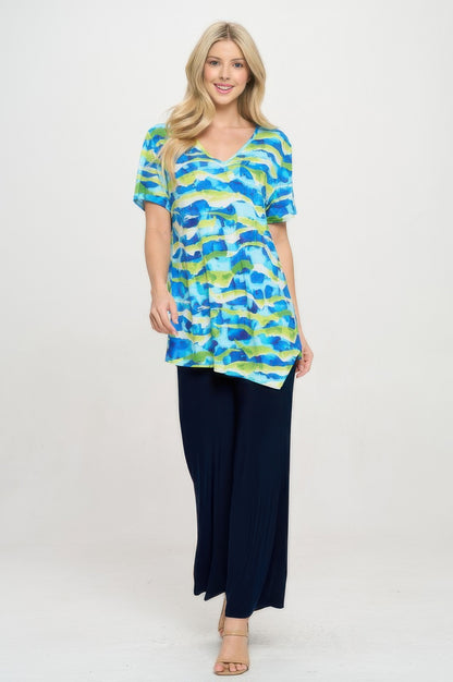 Hit Point V-neckline Top