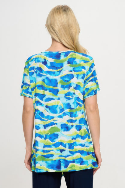 Hit Point V-neckline Top