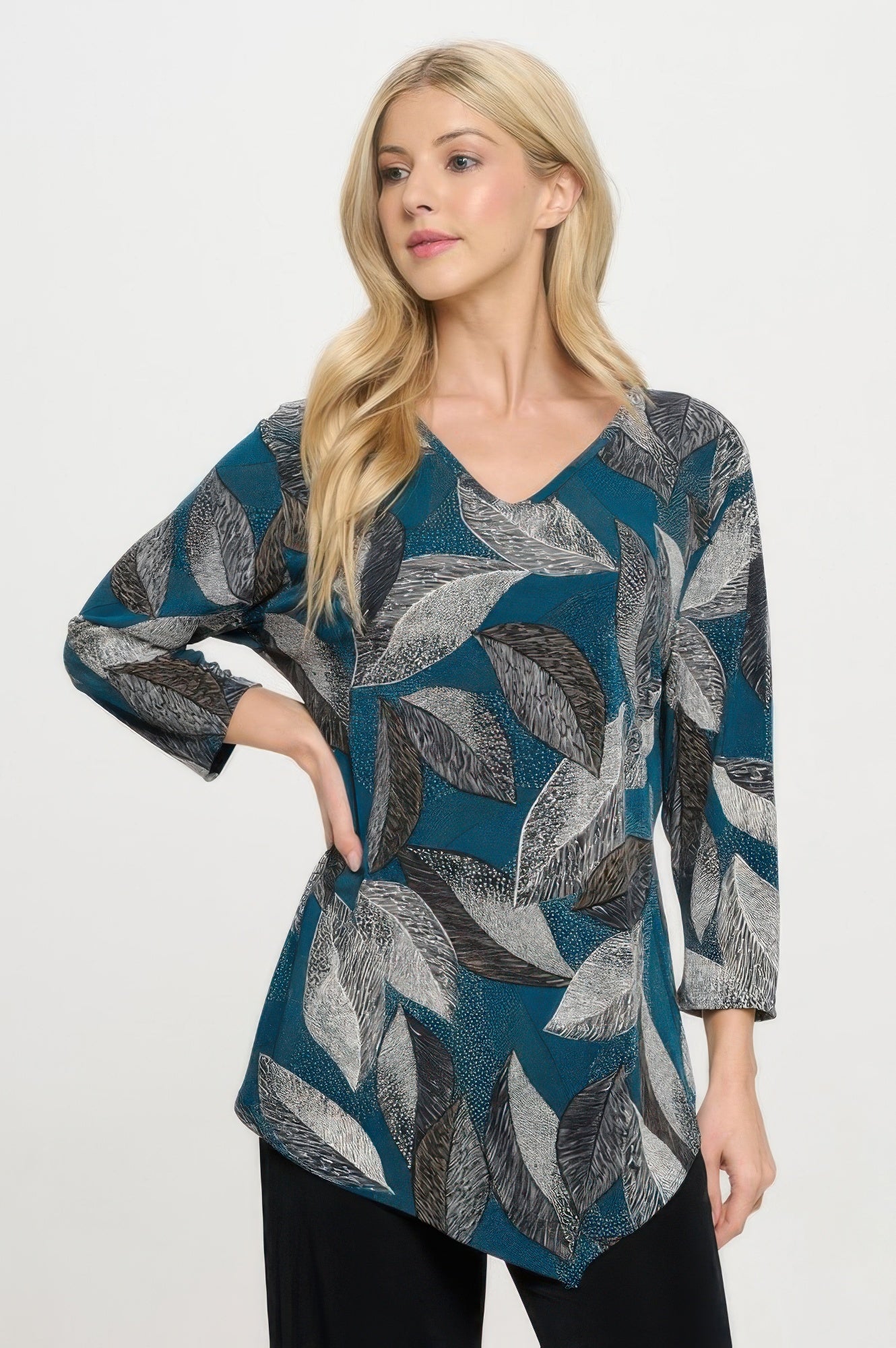 Hit Point V-neckline Top