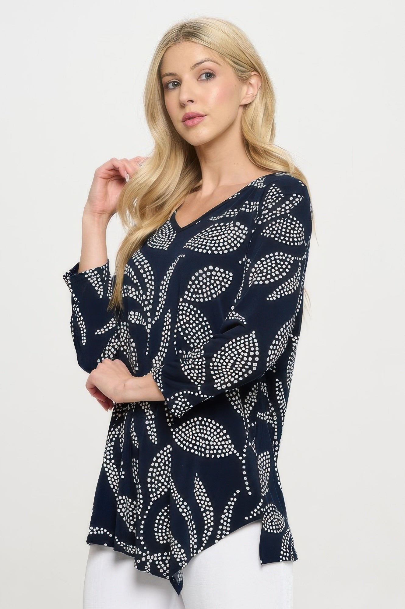 Hit Point V-neckline Top