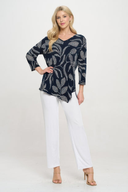 Hit Point V-neckline Top