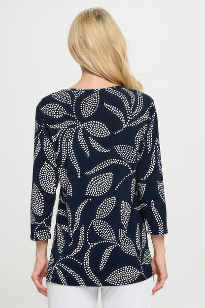 Hit Point V-neckline Top