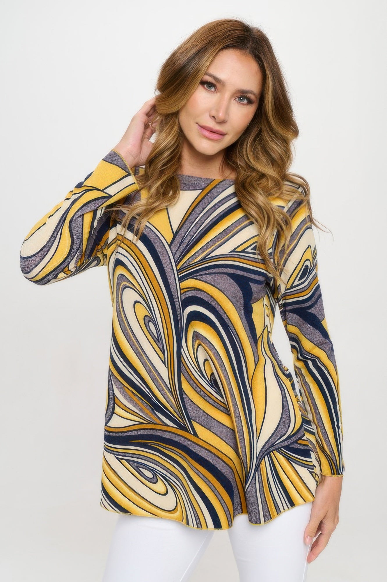 Bb Boat Neck Tunic