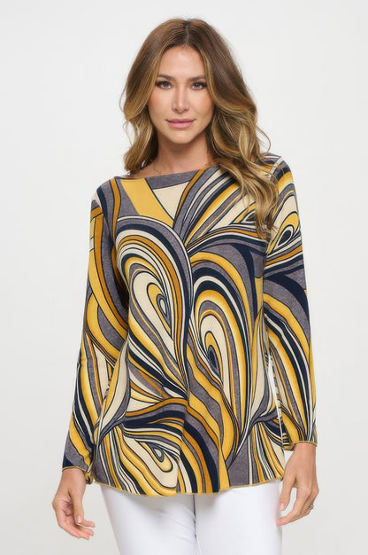 Bb Boat Neck Tunic