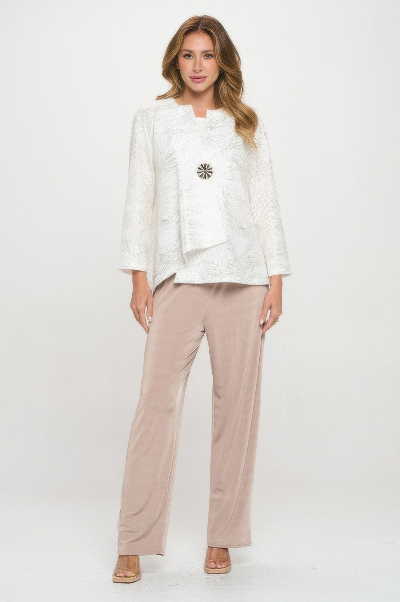Fukuro Jacquard Button Jacket W/foil