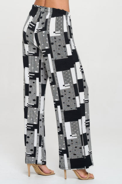 Venechia Pleated Wide Leg Pants