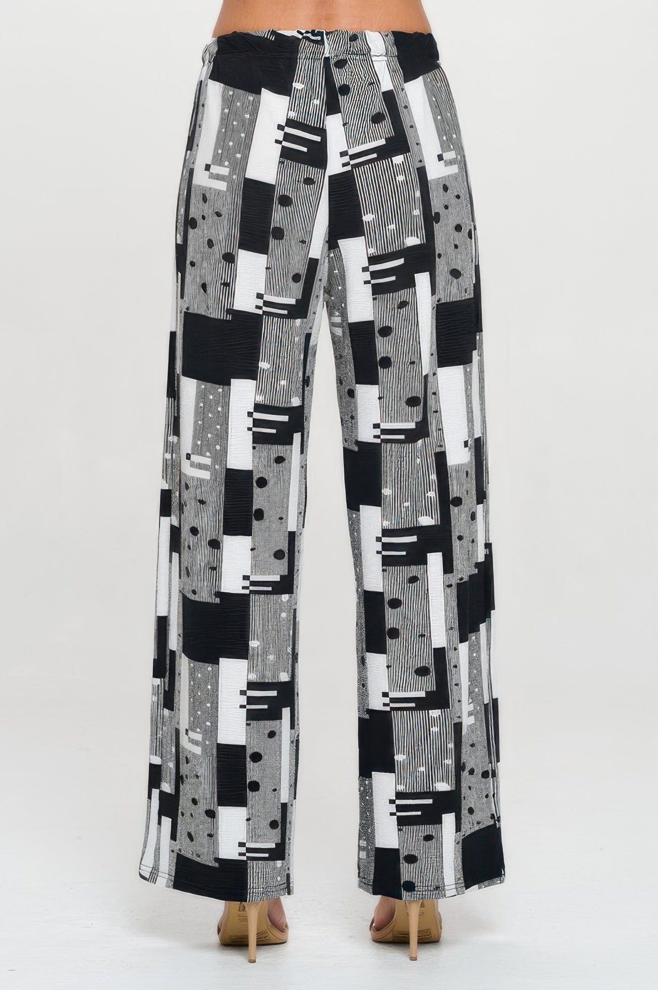 Venechia Pleated Wide Leg Pants