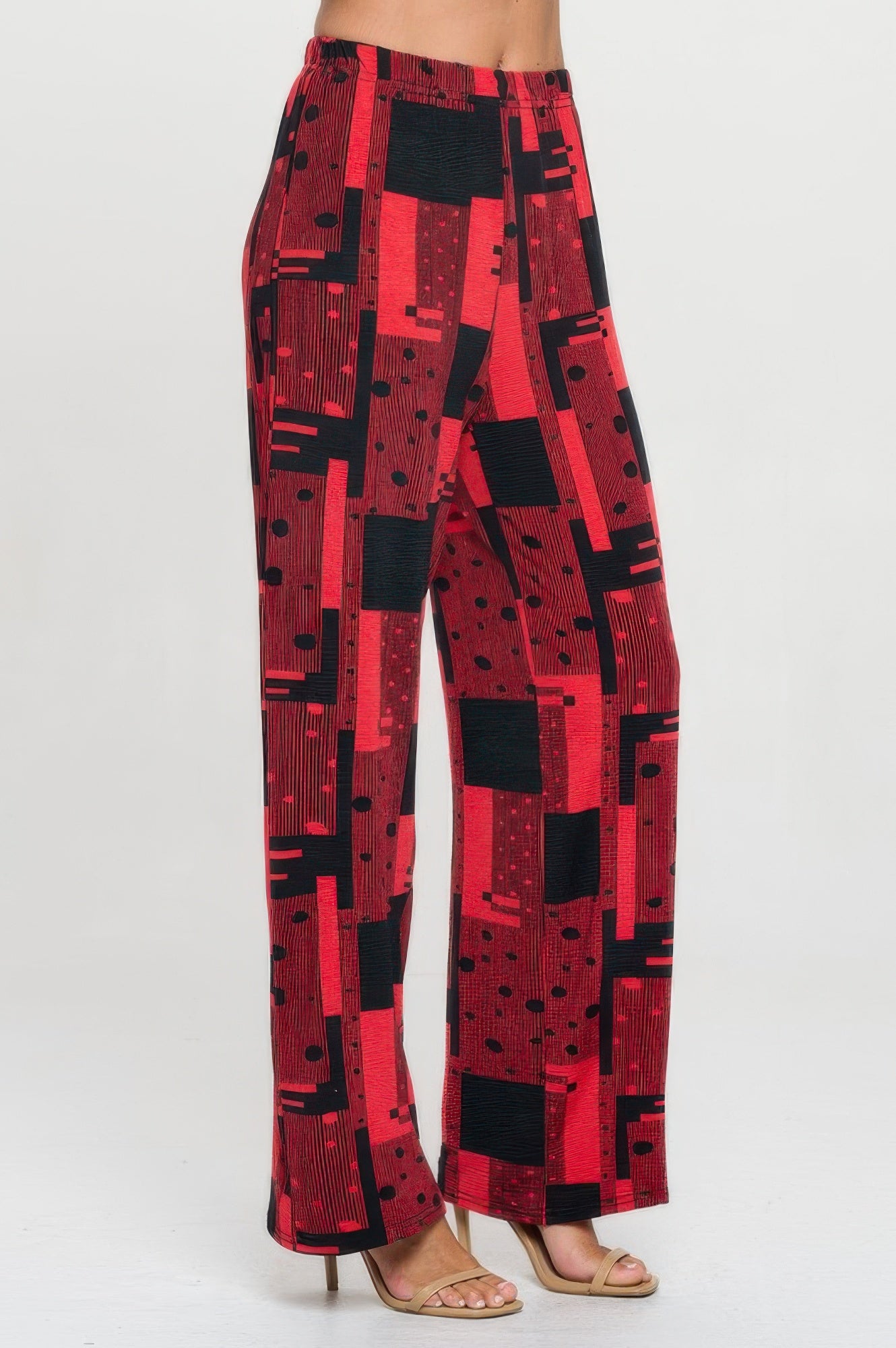 Venechia Pleated Wide Leg Pants