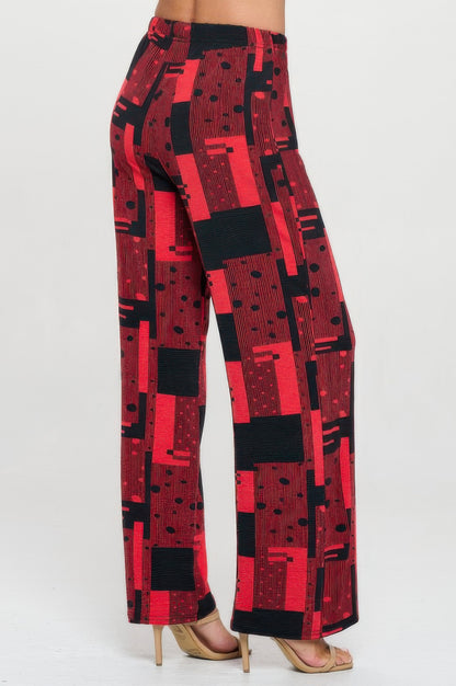 Venechia Pleated Wide Leg Pants